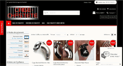 Desktop Screenshot of cage-chastete.com
