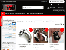 Tablet Screenshot of cage-chastete.com